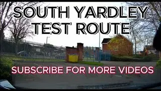 South Yardley Driving Test Route (1) South Yardley, Birmingham, England