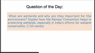 Scientist B and HPSC (assistant professor) Answer Writing Practice || Environmental Science