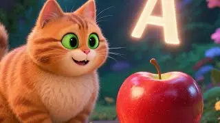 Chubby Cat ABC Song for Kids Learn Alphabet A to Z Fun Cartoon | BNB Cartoons