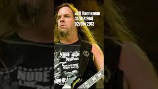 #marceloaraujo #slayer #jeffhanneman #thrashmetal #metal