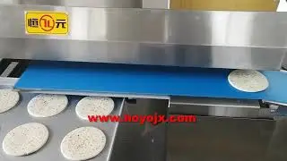Hengyuan Naan breadforming machine paratha machine| Chapati Maker | Automatic Roti making machine小囊饼