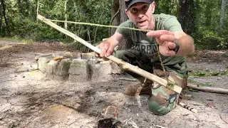 Primitive Fire with Wisteria Cordage | A Real Talk About God
