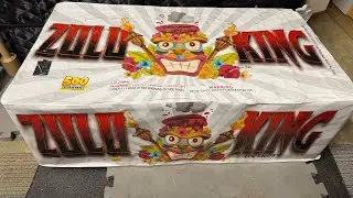 ZULU KING 216 shot firework cake 🔥🔥💥
