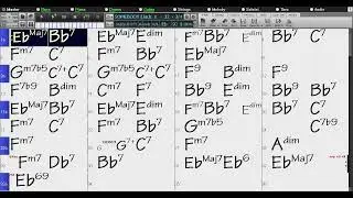 BACKING TRACK - SOMEBODY (Jack Brooks, Harry Warren) Eb 90 BPM SWING
