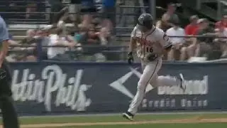 Richmond's Schroder hits two-run shot