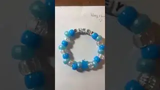 Kandi for craft fair pt.3 (matching) #bracelet #fypシ #kandi #kandikid