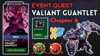 Valiant Gauntlet Path 6 using Mutant & Cosmic Champions | Effortless 😉 SOLO Run | #mcoc #marvel