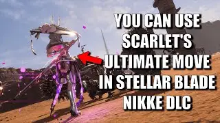 Hidden Feature with Scarlet's Suit in Stellar Blade Nikke DLC
