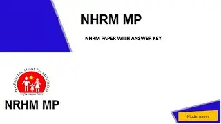 MPNHM Community Health Officer Model Paper || #NANC_ACADEMY|| #Pediatric_obs_By_RAM_sir.