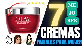Las 7 MEJORES CREMAS HIDRATANTES FACIALES para mujer