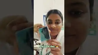 practical me mai fail🥹?.......#practical #college #nursing      #ytstudio #vlogger #students