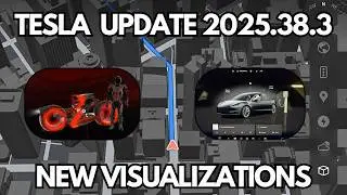 Мое мнение об обновлении Tesla 2025.38.3: 3D-карты, режим Tron &mdash; достаточно ли этого?