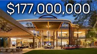 Inside a $177 Million Mega Mansion | Luxury Los Angeles Real Estate Tour
