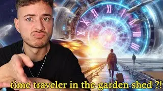 Time traveler in the garden shed ?!