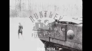 French Tanks in WW1, 1910s - Archive Film 1065107