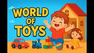 World of Toys | Fun Kids Poem Song | Toy Adventure & Nursery Rhyme for Children | Nursey Rhymes