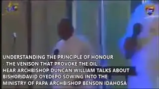 UNDERSTANDING THE PRINCIPLE OF HONOR BY ARCHBISHOP DUNCAN WILLIAM