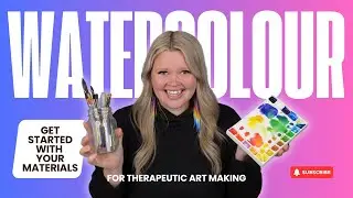 Watercolour Supplies for Art Therapy & Intuitive Painting | Day 0 of The FREE Watercolour Reset 🎨