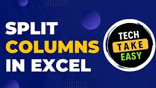 How to split one column into multiple columns in MS Excel(Split Cells)(Advance & Easy)(Flash Fill)