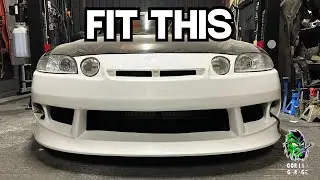 how to install a vertex style front bumper Toyota Soarer Lexus SC300 SC400