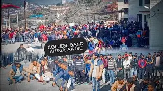 #Ssjuniversity कॉलेज मे युवा नेताओं का आन्दोलन  || #ssjcampusalmora #almora