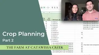 Crop Planning Part 2: Spreadsheet hacks and tips