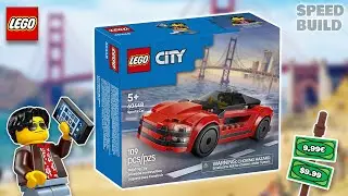 LEGO City Red Sports Car - 60448 Speed Build