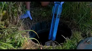 How to clean a septic tank effluent filter