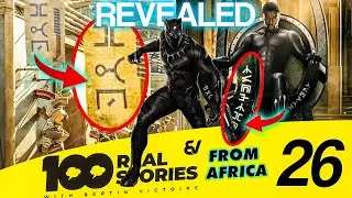 Secret meaning of African writing in Black panther / 100 real stories from Africa / Bertin Victoire
