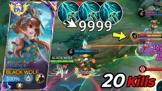 20 Kills!! Chang'e New Insane MidLane Build And Emblem 2026!! - Top 1 Global Chang'e ~ MLBB