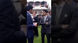 Sheikh Hamdan Fazza  With Qatar Royal Family Member At Royal Family Member Royal Ascot #faz3 #fazza