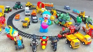 Gadi wala cartoon | toy helicopter video tractor jcb dumper truck | train toy set airplane #cartoon