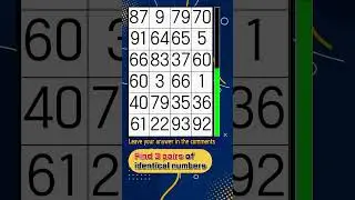 Find the duplicate numbers 772