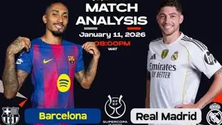 Barcelona vs Real Madrid Super Cup Final!#ElClasico #FootballFever #SuperCupFinal#goviral #football 