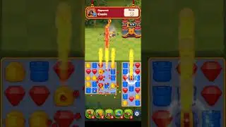 Royal Kingdom match 3 puzzle game solutions - No boost - level 60