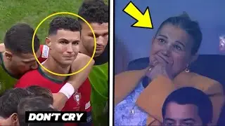 Cristiano Ronaldo Saw his Crying Mom & Completely Broke Down after Penalty Miss😢💔