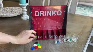 DRINKO Drinking Game   Fairly Odd Novelties   Fun Social Shot Glass Party Game Review