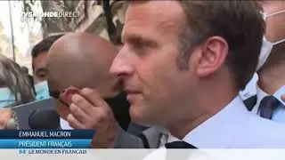 Liban : Emmanuel Macron sur place