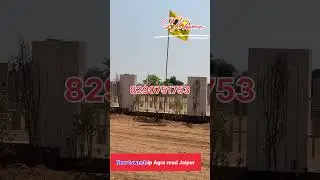New township launch Agra road full development #plots #flat