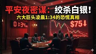 六大机构联手压制白银？平安夜密谋与75美元生死线｜金融巨头为何在凌晨集体失眠？