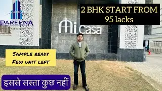 2 BHK luxury appartment | pareena micasa sector 68 gurgaon | with club house | limited units |