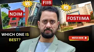 NDIM vs FIIB vs FOSTIIMA &mdash; Which MBA College Is Best in Delhi? Honest Comparison