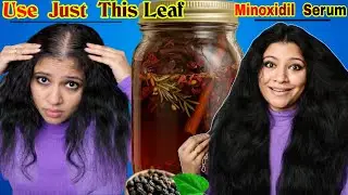 Just Use This Leaf To Make Hair 10&times;Thicker, Longer & To Regrow Hair Fast ।Garima Singh ।