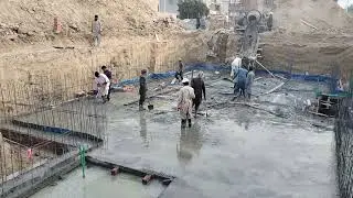 Basement foundation raft concrete |raft foundation 
