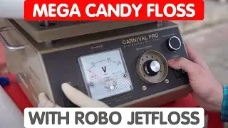 Mega Candy Floss with Robo JetFloss Cotton candy by RoboLabs