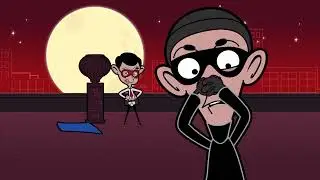 Mr Bean Superhero Pizza War and Teddy Rescue | Mr Bean Animated