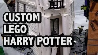 Custom LEGO Harry Potter Gringotts Bank / Diagon Alley