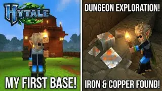 Hytale Gameplay #2: Banaya Pehla Base aur Mila Iron! (Dungeon Loot)#Hytale #HytaleIndia #gilluboi