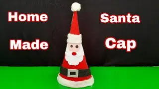 How To Make Santa Claus Cap At Home