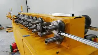 Filo Steel Roll Form Production Line for Drop Ceiling U and Drop Ceiling C (UD - CD) Profiles